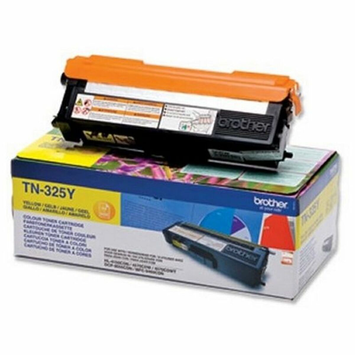 Original Toner Brother TN325Y Gelb