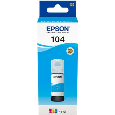 Nachfüllungstinte Epson Nº 104 Türkis