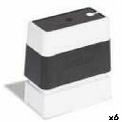 Siegel Brother 12 x 12 mm Schwarz (6 Stück)